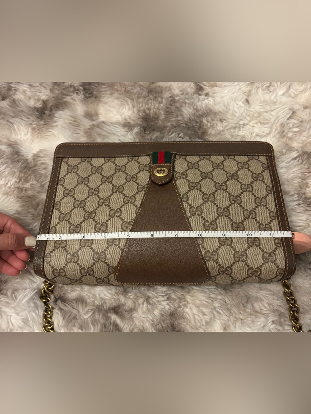 Gucci Canvas Clutch Bag - Picture 13 of 14